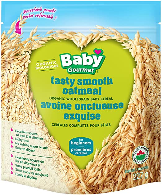 Baby Gourmet Oatmeal Cereal, 1-Pack