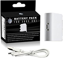 Xbox One S Controller Battery Pack - Charge & Play Kit (White)