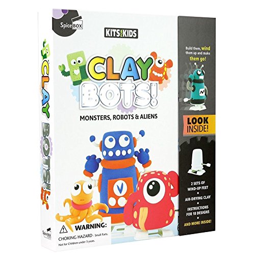 Clay Bots - Craft Kit by SpiceBox Books (23512)
