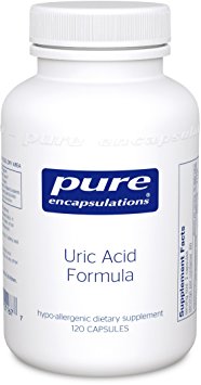 Pure Encapsulations - Uric Acid Formula - Hypoallergenic Supplement with Vitamins and Herbal Extracts to Support Healthy Uric Acid Metabolism* - 120 Capsules