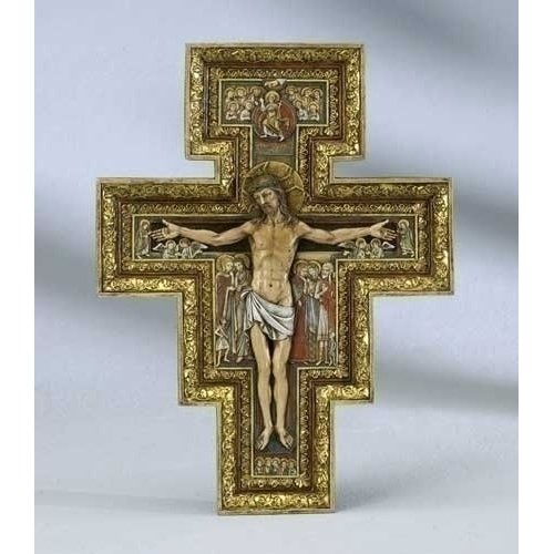 Renaissance Collection Joseph's Studio by Roman Exclusive San Damiano Cross, 10.75-Inch
