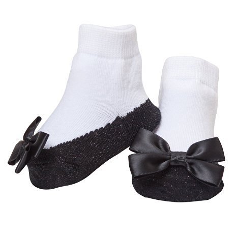 Mary Jane Socks Anti Slip With A Bling! Sparkle Infant Socks