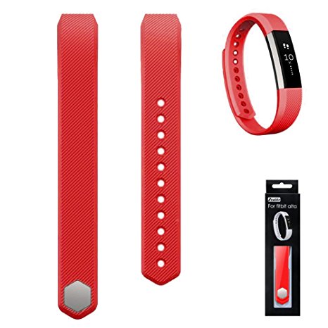 Zealite Silicone Replacement Accessory WristBands for Fitbit Alta
