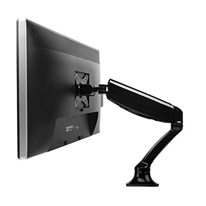 Desk Monitor Mount ,Full Motion Single LCD Arm for 10"-27" Computer Monitor