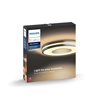 Philips Hue White Ambiance Being Dimmable LED Smart Flushmount (Compatible with Amazon Alexa, Apple HomeKit, and Google Assistant)