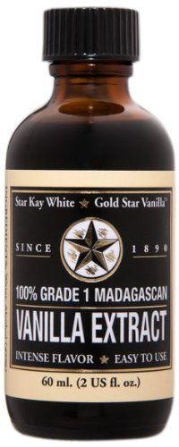Star Kay White Extracts Pure Vanilla Extract, Gold Star, 2 Ounce