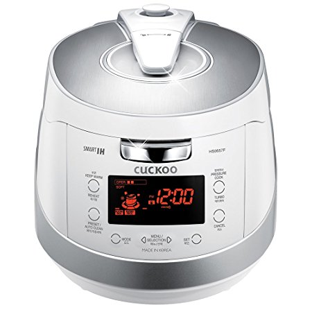 Cuckoo Electric Induction Heating Pressure Rice Cooker CRP-HS0657F (White)