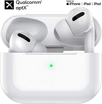 Wireless Earbuds Bluetooth 5.0 Headphones in-Ear Noise Cancelling Bluetooth Headphones 3D Stereo IPX5 Waterproof Headset with Fast Charging Case for Apple Airpods pro iPhone Android Sport Earbuds