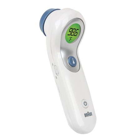 Braun No Touch Thermometer, NTF3000US, White