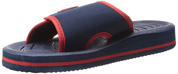 BERTELLI N.Y. Mens Flip Flop Slide Beach Sandal With A Velcro Strap In Classy Colors