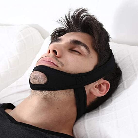 Snoring Chin Strap Z2– Most Effective Snoring Solution and Anti Snoring Devices (Black)