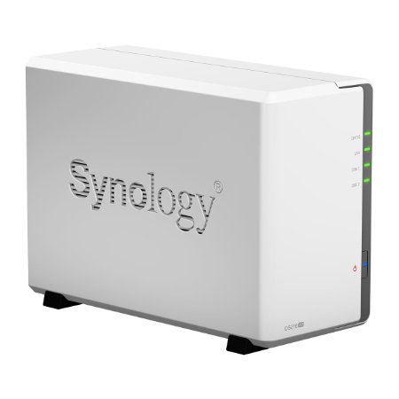 Synology Disk Station 2-Bay Diskless Network Attached Storage DS216se