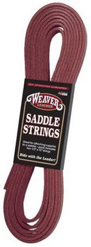 Weaver Leather Saddle String Handy Pack, Burgundy