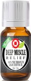 Deep Muscle Relief - 100 Pure Best Therapeutic Grade Essential Oil - 10ml Comparable to DoTerras Deep Blue and Young Livings PanAway Blend