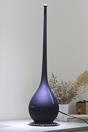 Ultrasonic Cool Mist Vase Humidifier by OPOLAR, Four-way Nozzle, Whisper-Quiet, Touch Switch, Night Light, Water Shortage Protection, 2L Capacity for Home Bedroom Babyroom Office