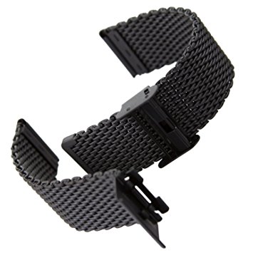 Geckota Stainless Steel Watch Strap Milanese Mesh