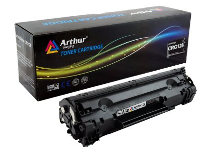 Arthur Imaging Compatible Toner Cartridge Replacement for Canon CRG128 (3500B001AA) (Black, 1-Pack)