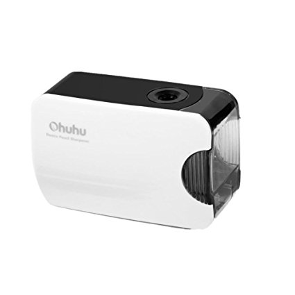 Ohuhu Electric Pencil Sharpener, Automatic, Battery-powered & USB-powered