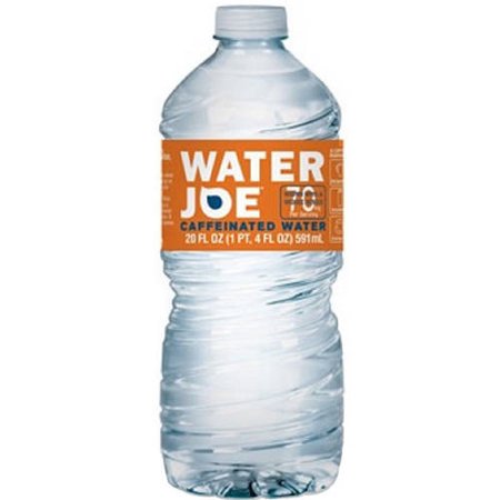 Water Joe Artesian Water with Natural Caffeine, 20 oz (Pack of 24)