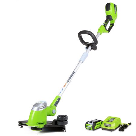 GreenWorks 21302 G-MAX 40V 13-Inch Cordless String Trimmer 2AH Battery and Charger Included