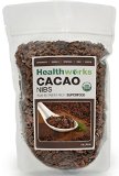 Healthworks USDA Certified Organic Raw Cacao Nibs 16oz1lb