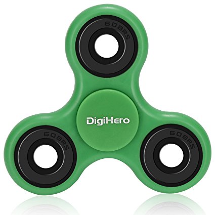 Fidget Spinner, TreasureMax Finger Spinner Fidget Toy with High Speed Ceramic Bearing, EDC Focus Toy Great for ADD, ADHD, Anxiety, Killing Time. 1.5-3 Minute Average Spins
