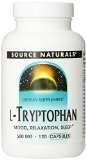 Source Naturals L-Tryptophan 500mg 120 Capsules