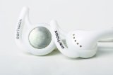 Earhoox - Earbud Attachments - for iPhone 3G4S Sony JVC Skullcandy and more Glacier White