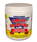 Happy Campers Organic RV Holding Tank Treatment - small jar 18 treatments for RV Marine Camping Portable Toilets