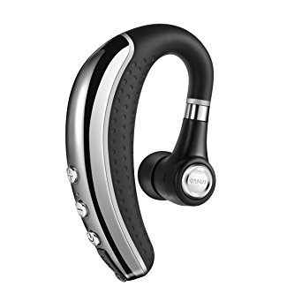 Bluetooth Headset Wireless Earpieces ,Adseon Bluetooth Headphones Hands Free In Ear Stereo Earbuds Lightweight Noise Cancelling Sweatproof Earphones with iPhone,Samsung ,Android Cell Phones