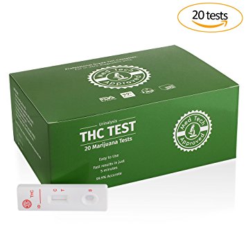 MED TECH APPROVED Marijuana Drug Test - BEST professional grade THC drug test for DETOX - HIGH SENSITIVITY & 99.9% ACCURATE - 100% QUALITY GUARANTEED