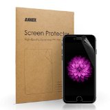 Anker 3-Pack Ultra Clear High Response HD Screen Protector for iPhone 6 Plus 55 inch XTREME Scratch Defender Lifetime Warranty