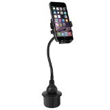 G-Cord Flexible Extra Long Arm Cup Holder Mount for iPhone and other Smartphones