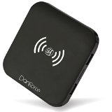 ONE DAY SALE Danforce Wireless Charger Qi Wireless Charging Pad for Samsung Galaxy S6EdgePlus Note 5 Nexus 4567 Nokia Lumia 920928 HTC 8X  Droid DNA and All Qi-Enabled Devices Black