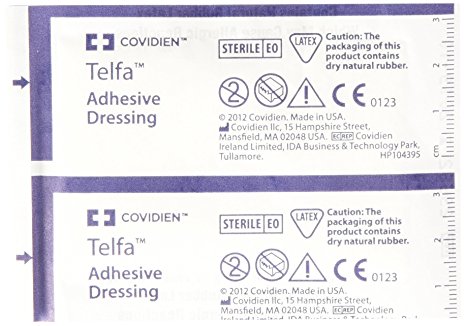 MCK60172000 - Adhesive Dressing Telfa 2 X 3 Inch 100% Cotton Rectangle Clear Sterile