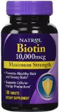 Biotin 10000mcg Maximum Strength 100ct Max-Strength x 2