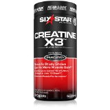 Six Star Creatine X3 Caplets 60 Count Packaging may vary
