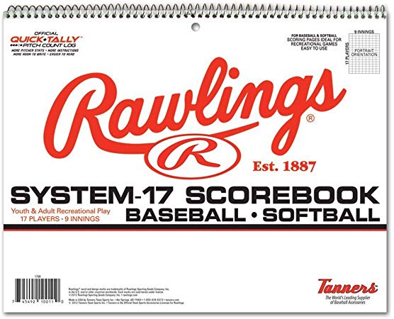 Rawlings System-17 Baseball & Softball Scorebook