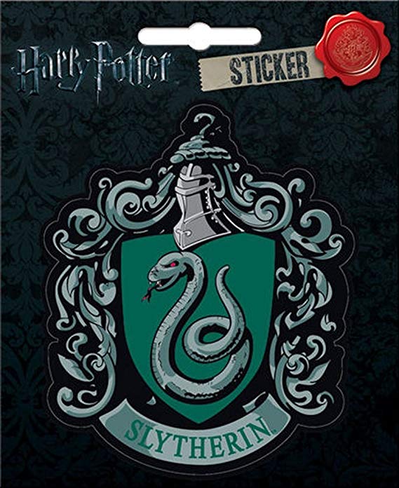 Ata-Boy Harry Potter Slytherin Crest 4" Full Color Sticker