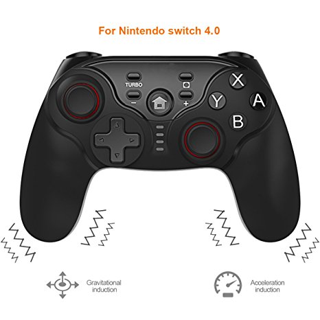GameWill Switch Wireless Pro Controller Bluetooth 3.0 GamePad for Nintendo Switch