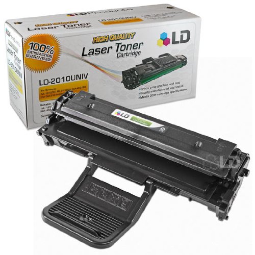 LD © Compatible Laser Cartridge to replace Samsung ML-2010D3 Black Toner for use in the ML-2010, ML-2510, ML-2570 & ML-2571N Printers