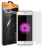iPhone 6 Screen Protector E LV iPhone 6 ANTI-SHATTER Tempered Glass Screen Protector Scratch Free Ultra Clear HD Screen Guard for Apple iPhone 6 47 Inch