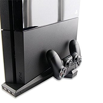 TNTi™ SuperCharger - Playstation 4 Intercooler and Controller Charging Stand with AC adapter