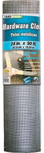 Midwest Air Technologies G and B 308247B 24-Inch x 50-Foot 1/4-Inch Galvanized Mesh Garden Cloth