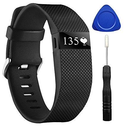 For Fitbit Charge HR, CreateGreat Replacement Band for Fitbit Charge HR 1, Fitbit Charge HR Band,Charge HR Accessories Strap, Fitbit Charge HR Wristband,Large and Small