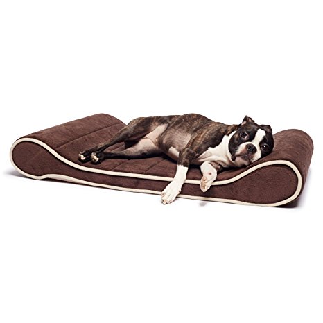 Restology Orthopedic Dog Bed for Small, Medium and Large Dogs - Great Dog Bed for Crate -