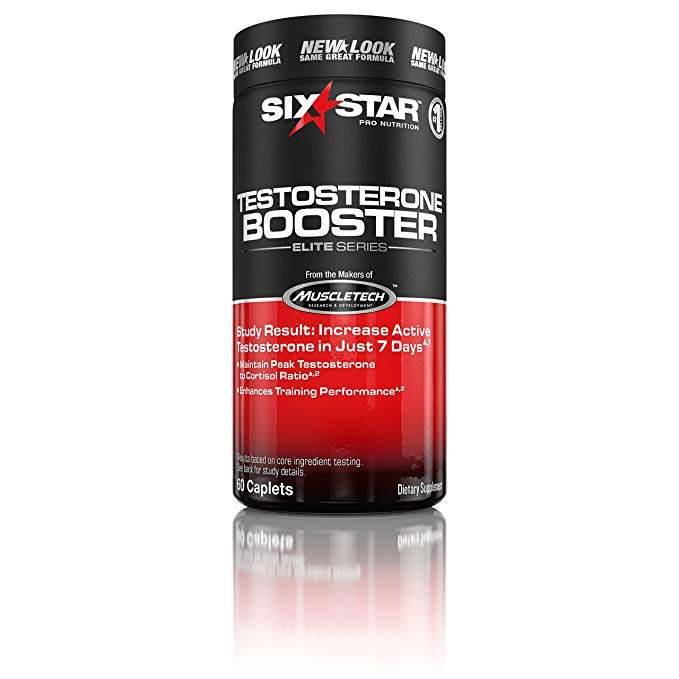 Six Star Testosterone Booster Caplets 60 ea