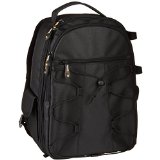 AmazonBasics Backpack for SLRDSLR Cameras and Accessories - Black