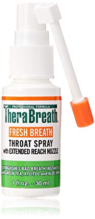 Dr. Harold Katz Fresh Therabreath Throat Spray, 1 Ounce(Pack of 3)