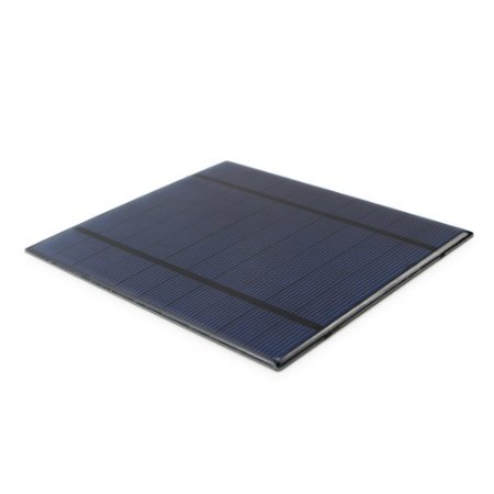 ALLPOWERS 25W 5V500mAh Mini Encapsulated Solar Cell Epoxy Solar Panel DIY Battery Charger Kit for Battery Power 130x150mm Solar Panel Only